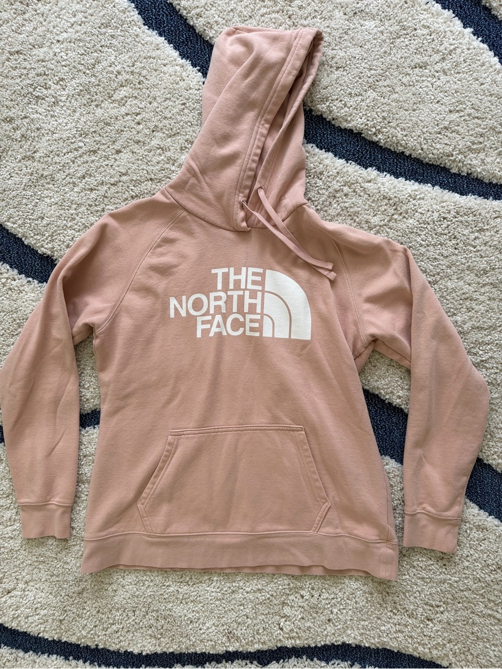 The North Face Pink Logo Hoodie Sweatshirt